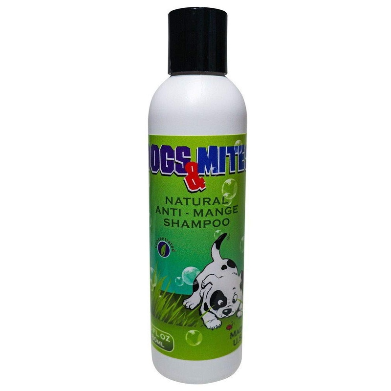Dog n Mite Anti-Mange Shampoo for Dogs & Puppies with Demodex Mange, Itching, Hot Spot – 6.0 oz