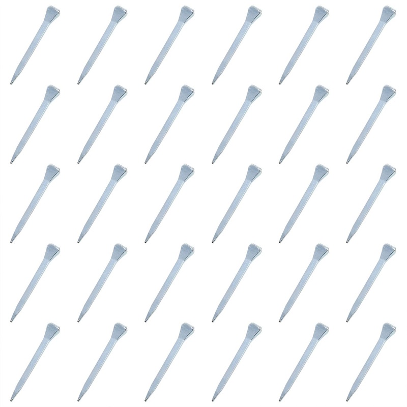 E3 Horseshoe Nails 1.77 Inch Horseshoe Nails Stainless Steel Horseshoe Tool Steel for Horse Racing Training Equestrian Sports 30PCS