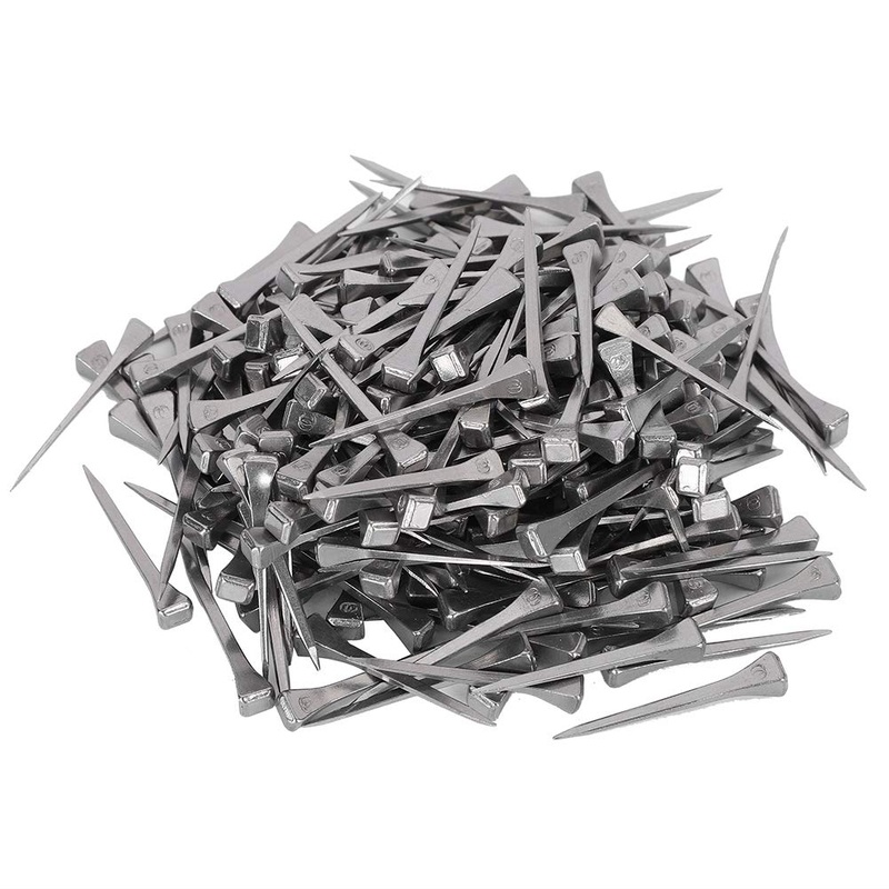 HEEPDD 250Pcs Horseshoe Nails, 4.5cm E3 Horse Hoof Nails for Horse Racing Training Riding Equestrian