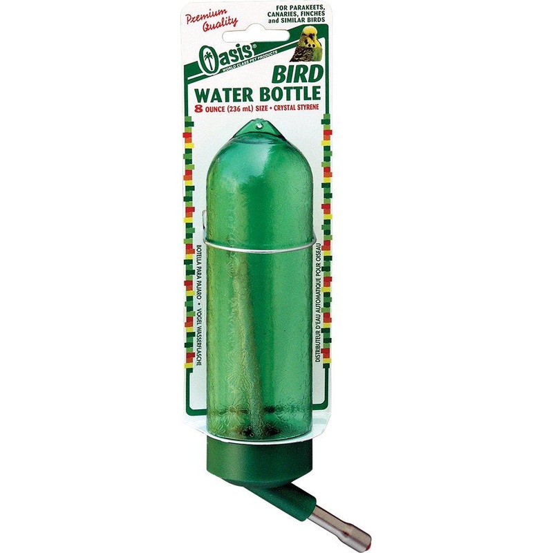 Oasis Boa81012 Oasis Bird Food Bottle, 8-Ounce