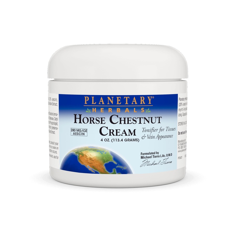 Planetary Herbals Horse Chestnut Cream Tonifier – 4oz 4 Ounce (Pack of 1)