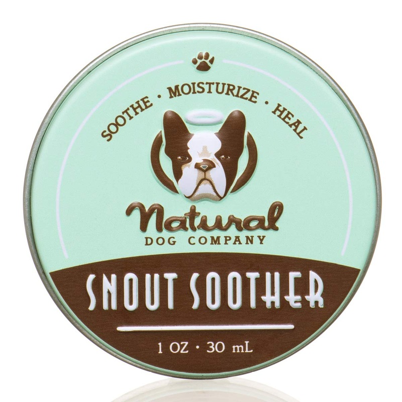 Natural Dog Company – Snout Soother | Dog Nose Balm for Chapped, Crusty and Dry Dog Noses, Organic, All Natural Ingredients 1oz/30ml Tin